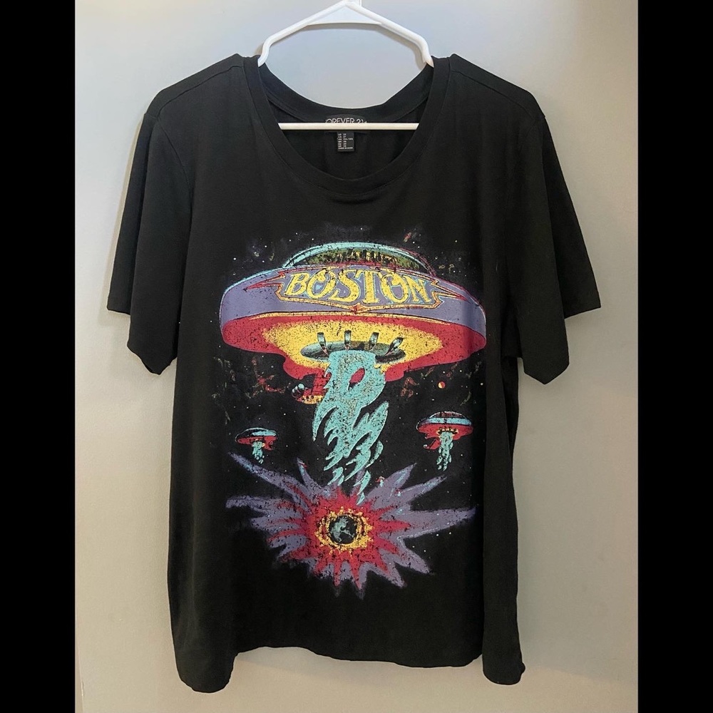 Forever 21 Boston band t-shirt size 2X
